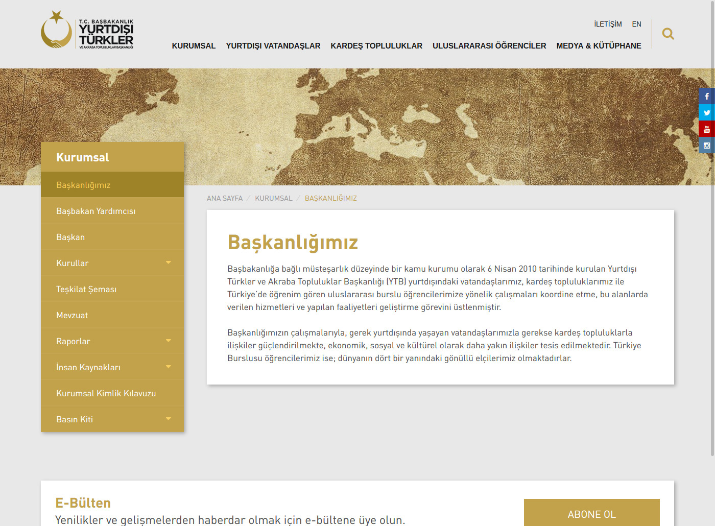 Yurtdışı Türkler Başkanlığı